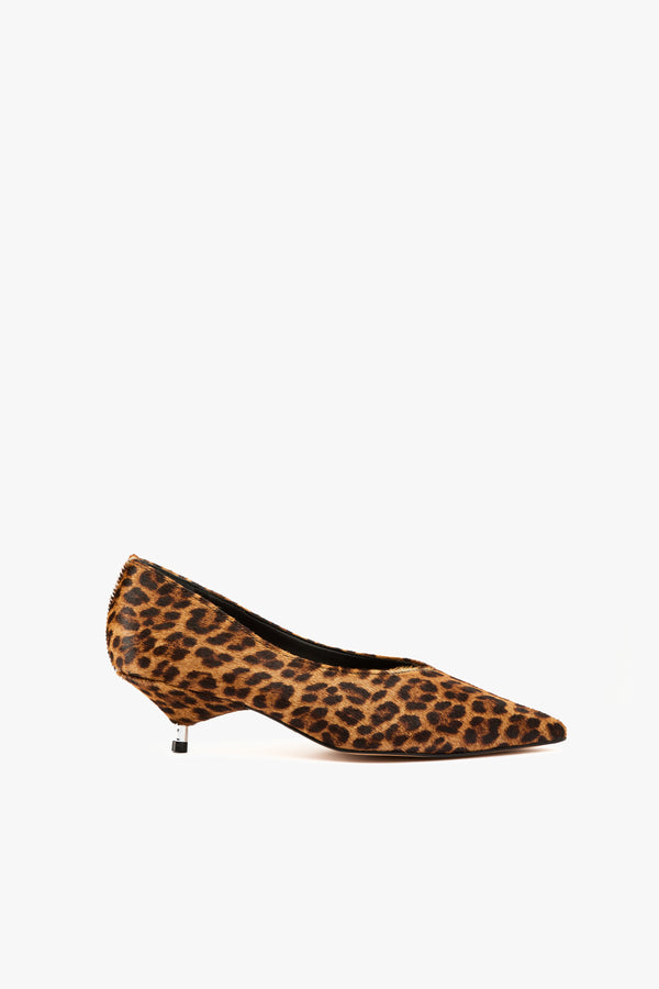 Dècolleté cavallino leopard