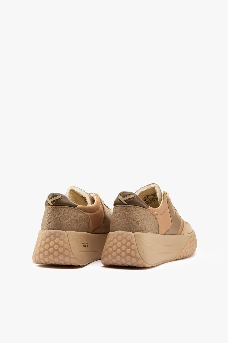Sneaker taupe/nut