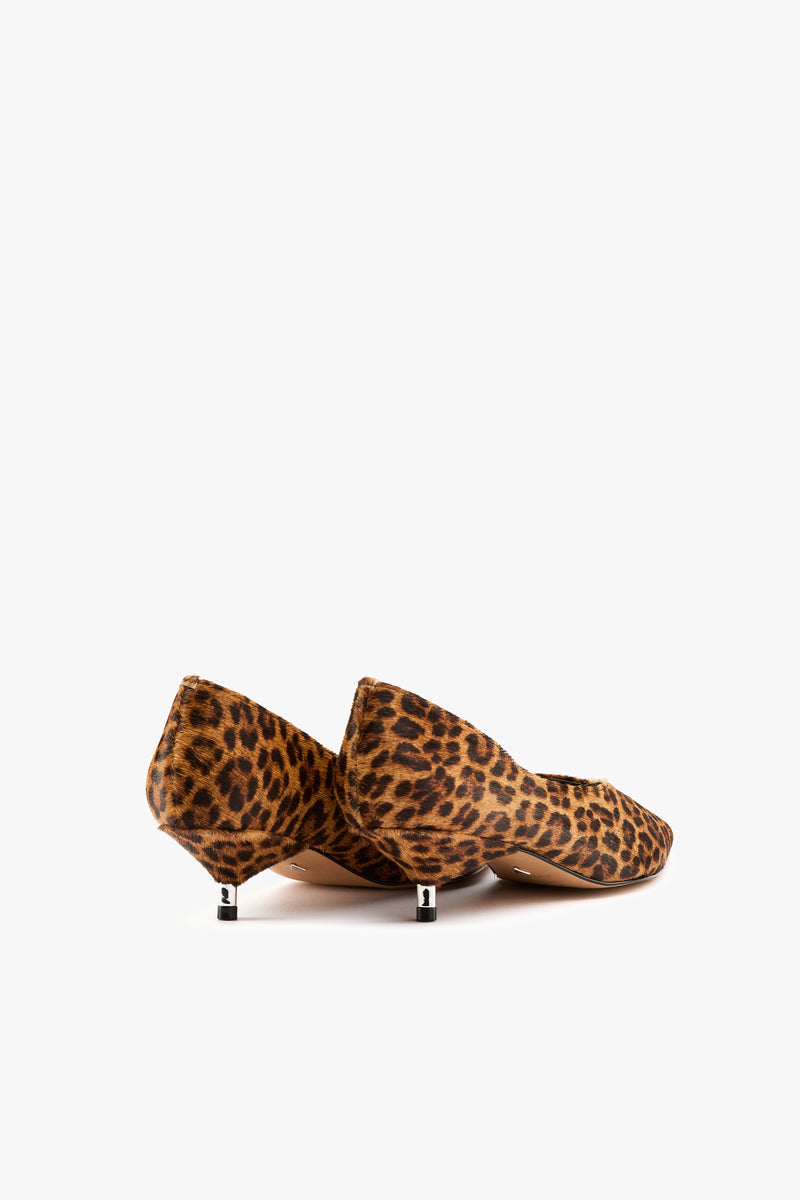 Dècolleté cavallino leopard