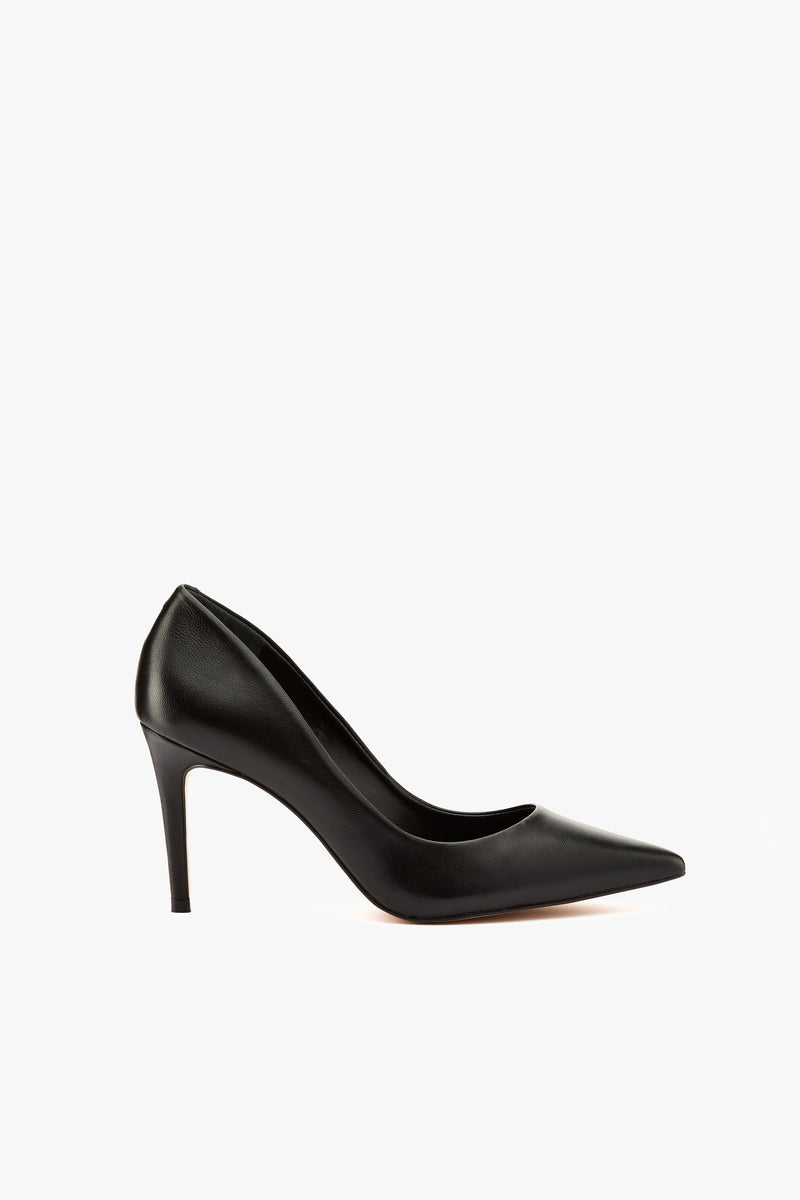 Décolleté pelle nera