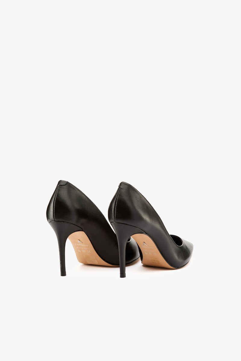 Décolleté pelle nera