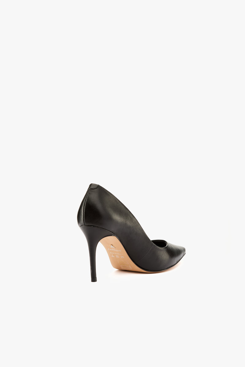 Décolleté pelle nera
