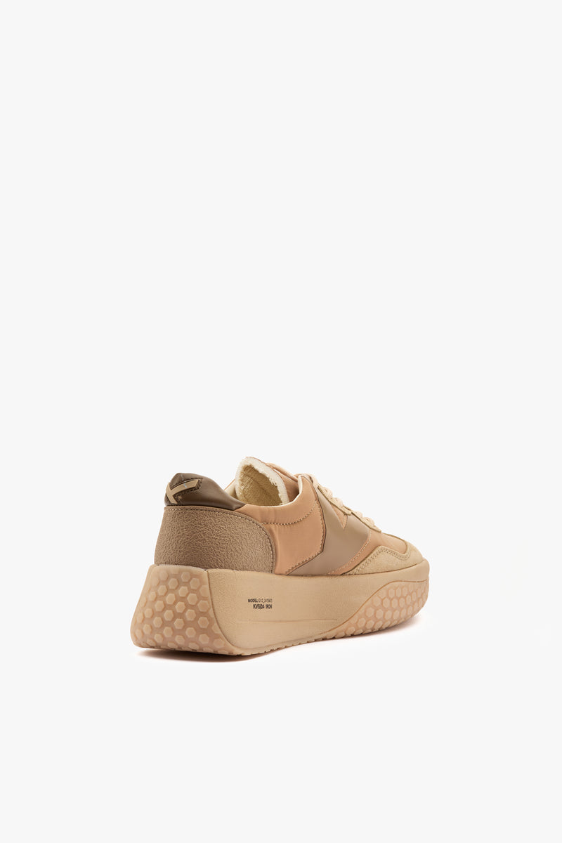 Sneaker taupe/nut