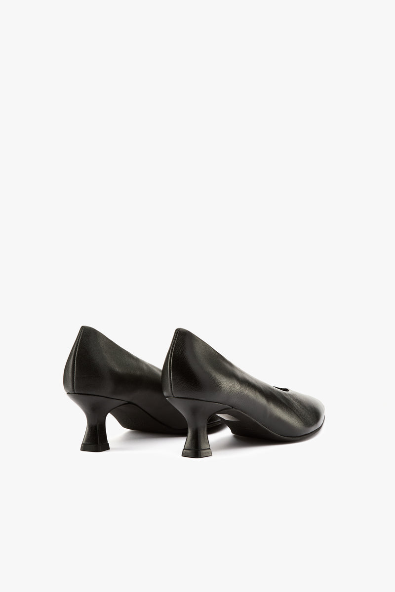 Décolleté pelle nera