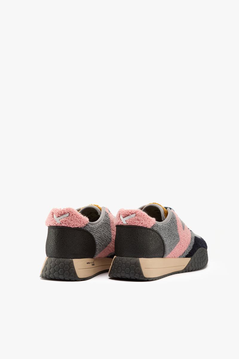 Sneaker Teddy navy/grey