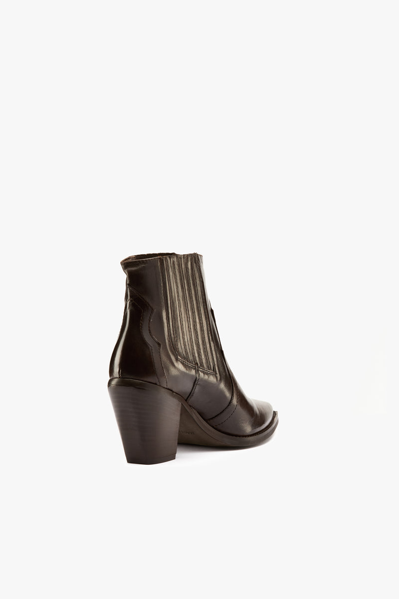 Stivaletto texano testa moro