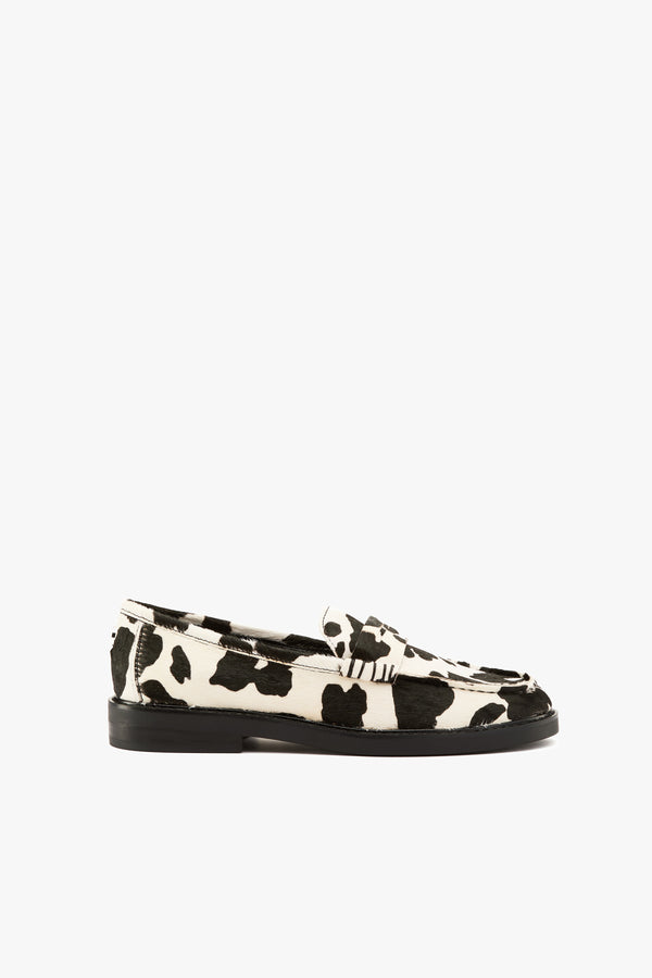 Mocassino Adison black/white