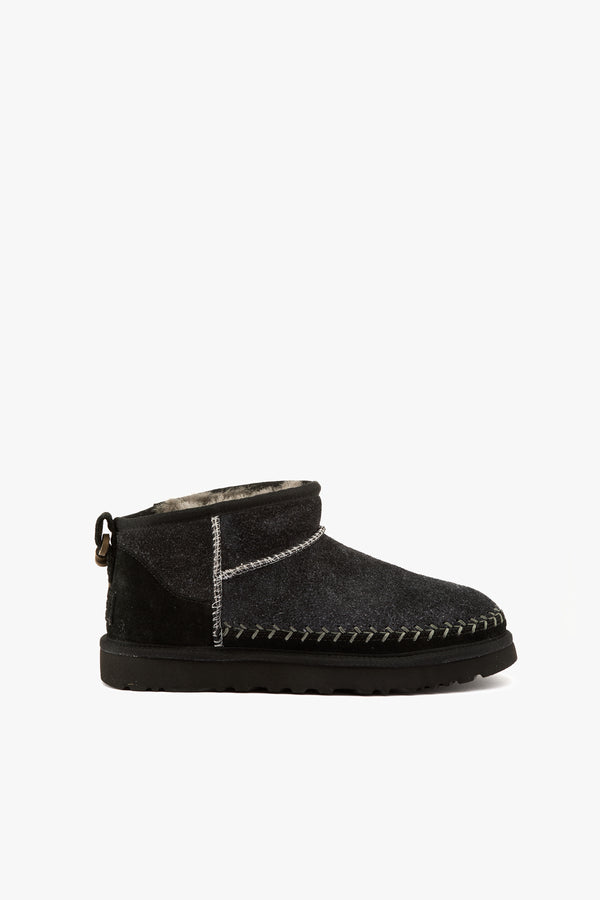 Ugg Classic Ultra Mini Biarritz black