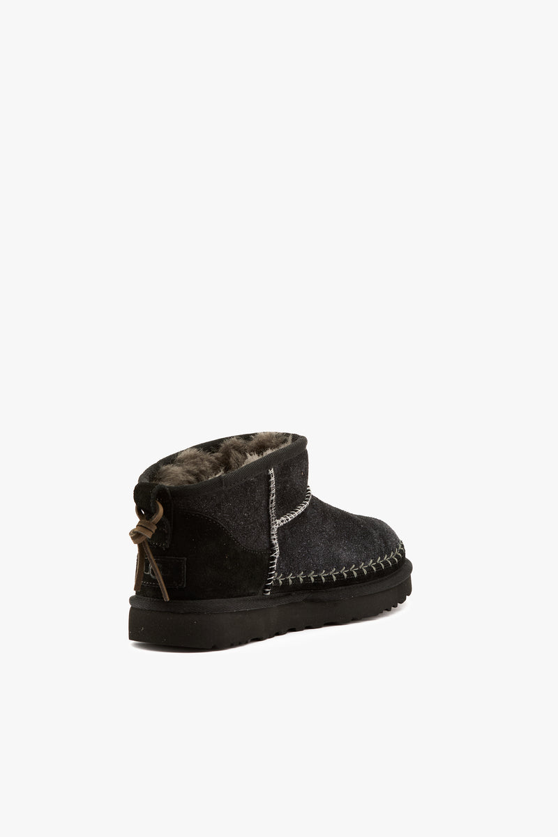 Ugg Classic Ultra Mini Biarritz black
