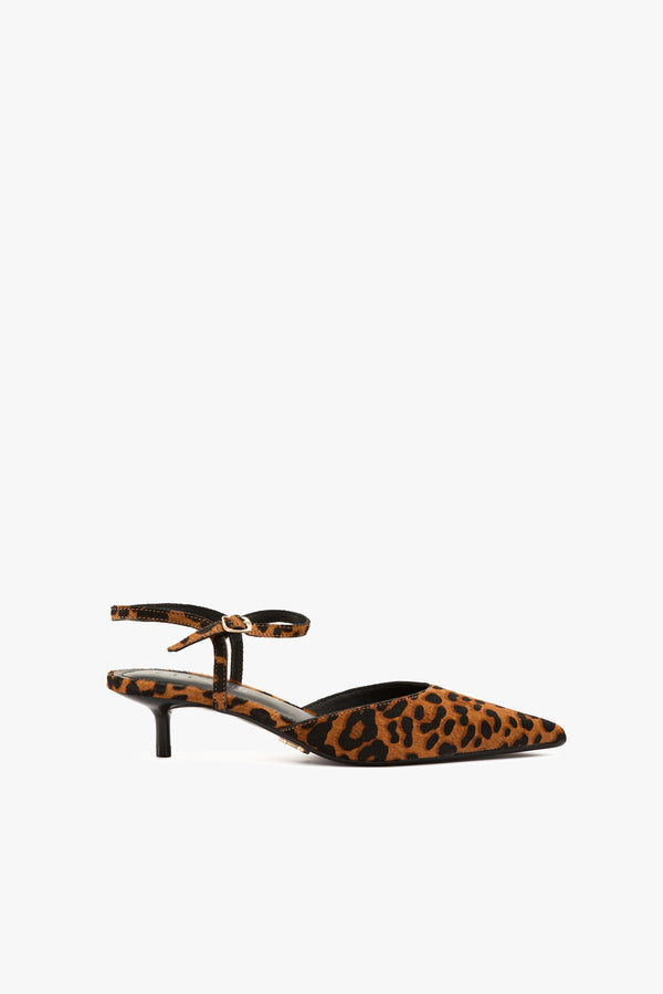 Slingback Adelaide leopard