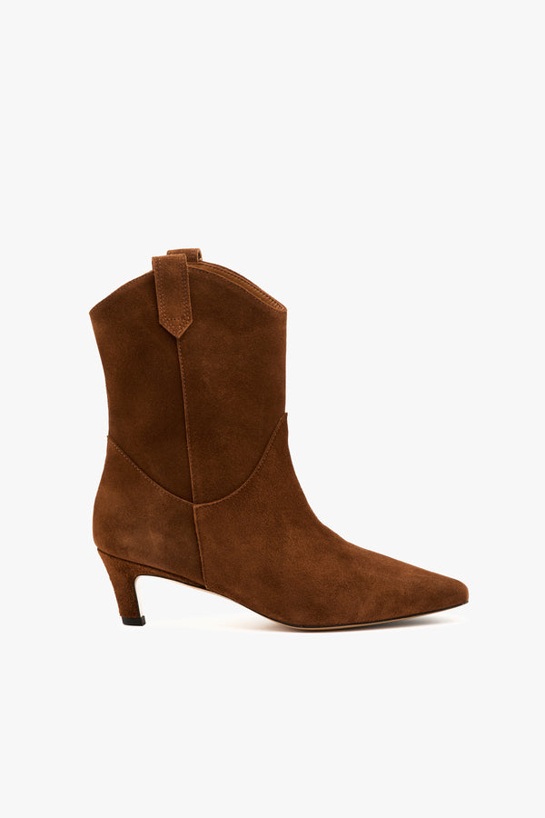 Stivaletto texano cuoio