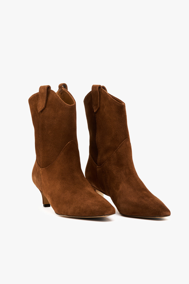 Stivaletto texano cuoio