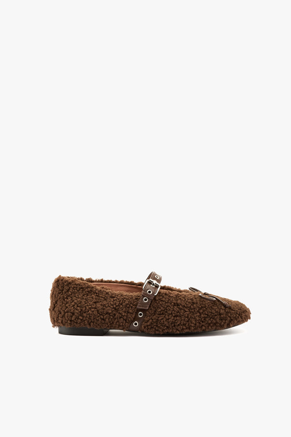 Ballerina Nashira teddy brown