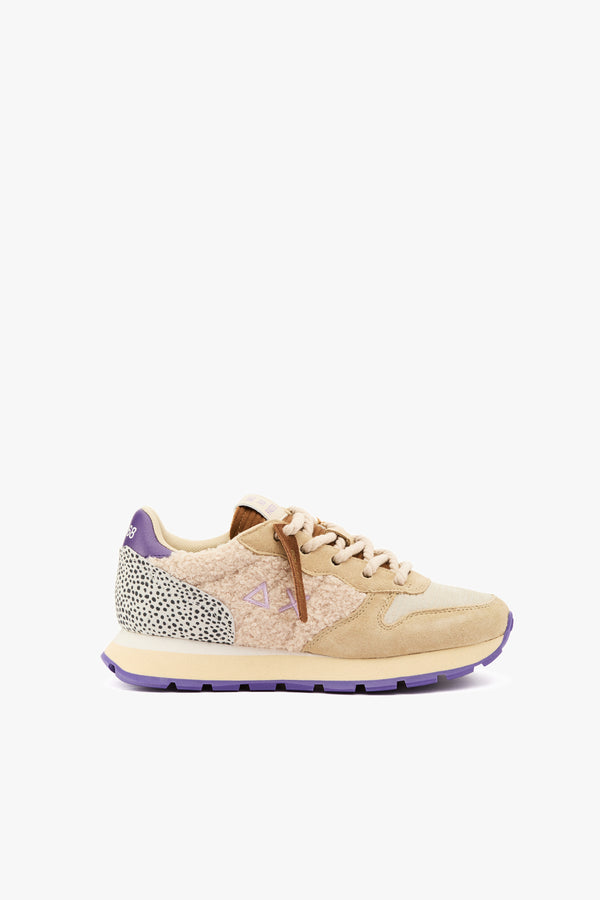 Sneaker Ally Winter bianco panna