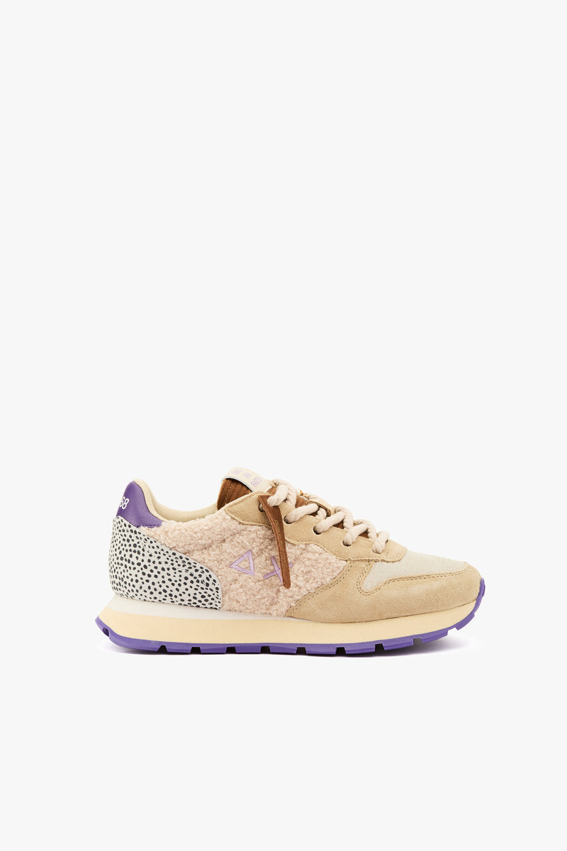 Sneaker Ally Winter bianco panna