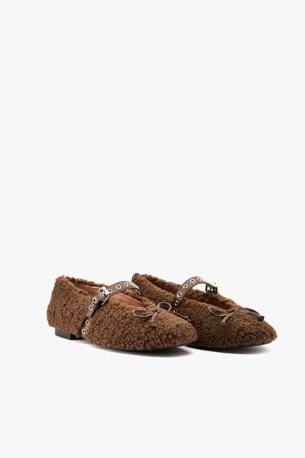 Ballerina Nashira teddy brown