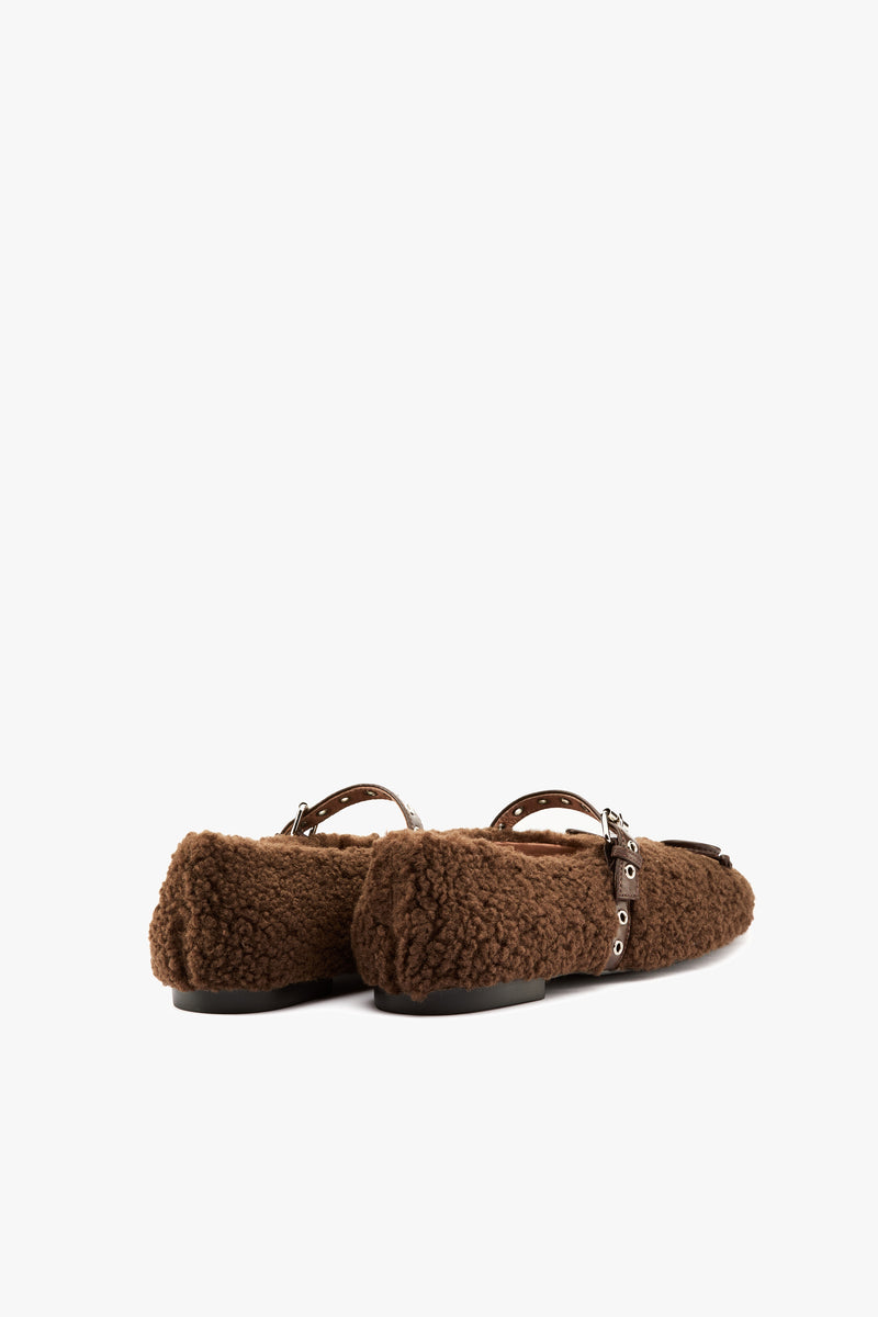 Ballerina Nashira teddy brown