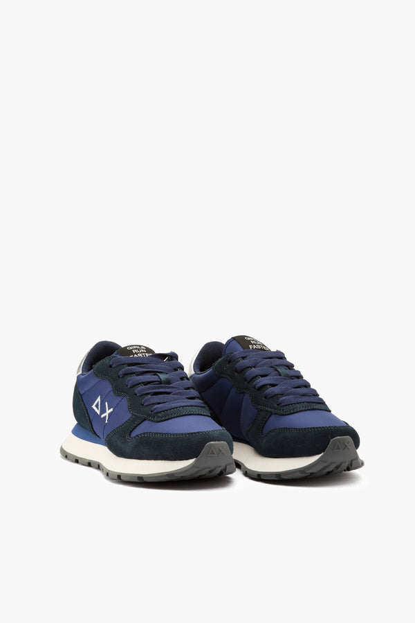 Sneaker Ally Gold Silver navy blue