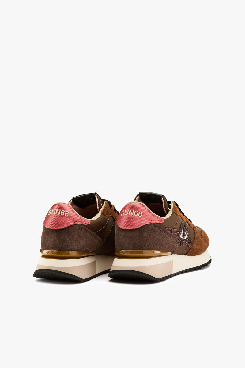 Sneaker Ally Stargirl Glitter marrone
