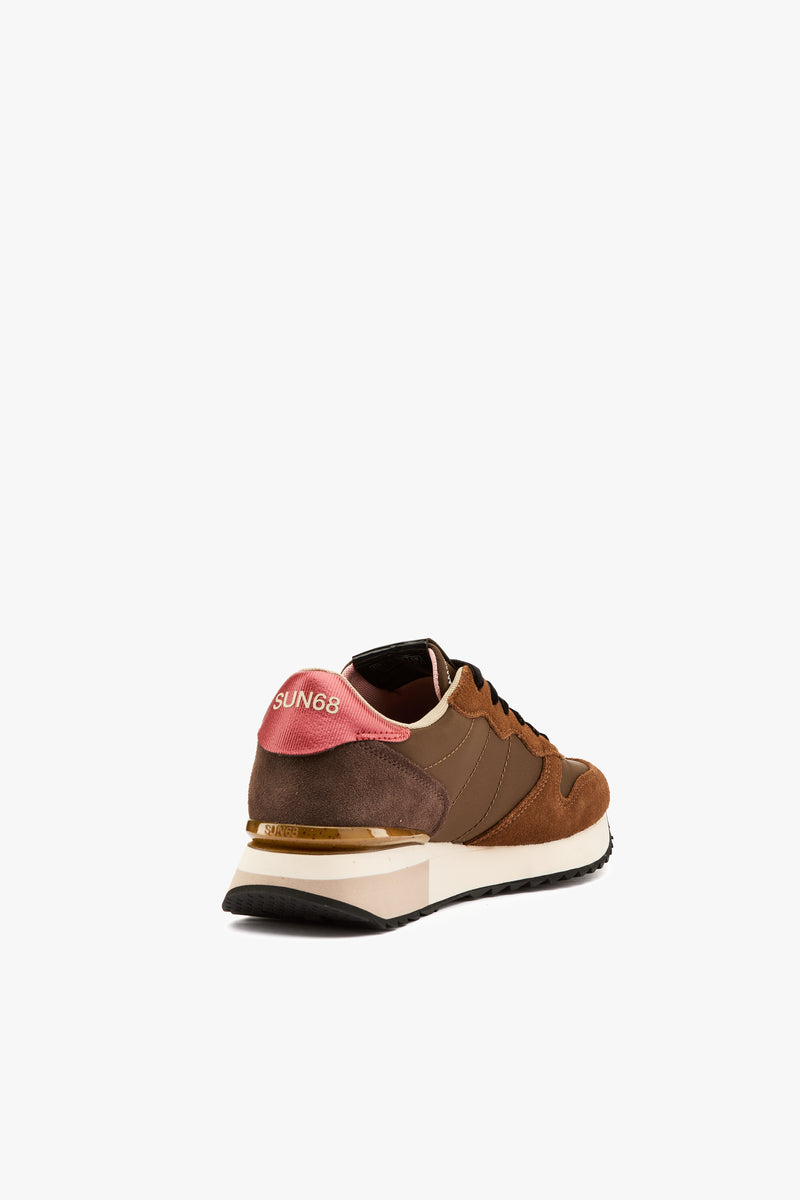 Sneaker Ally Stargirl Glitter marrone
