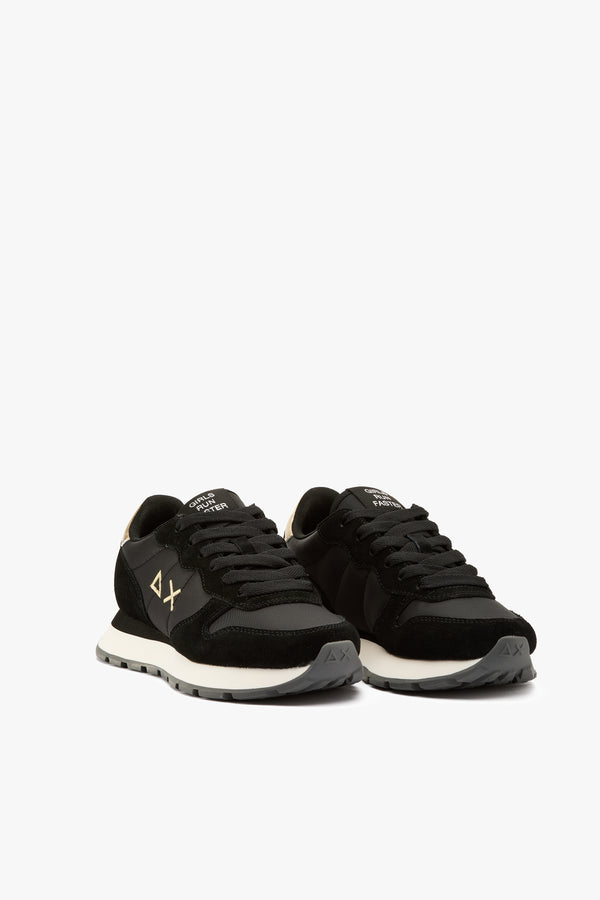 Sneaker Ally Gold Silver nero