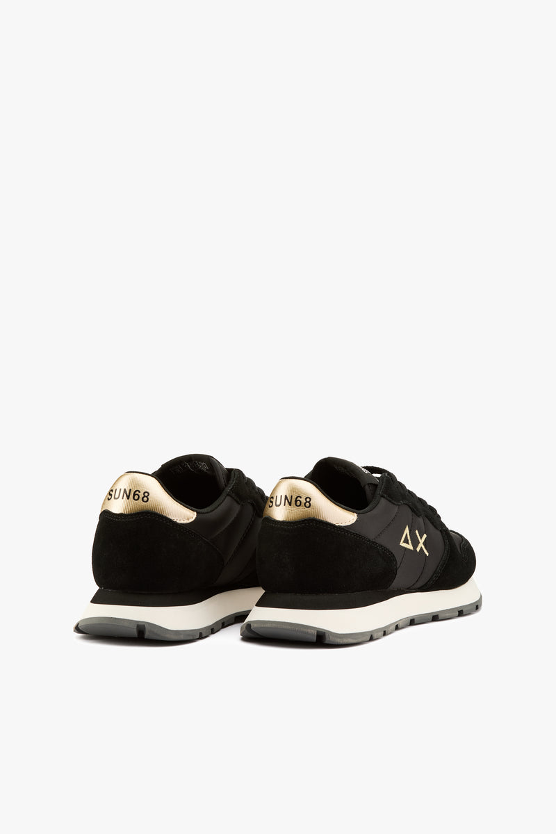 Sneaker Ally Gold Silver nero
