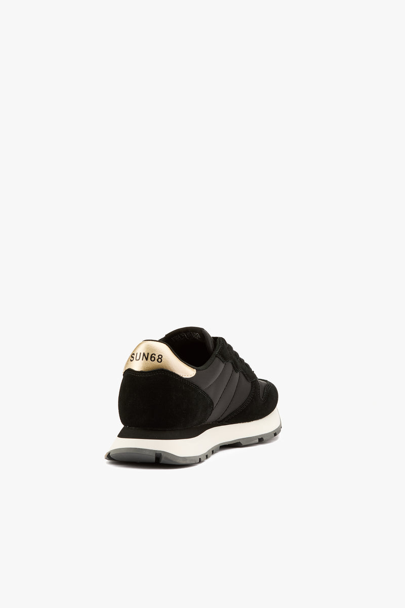Sneaker Ally Gold Silver nero