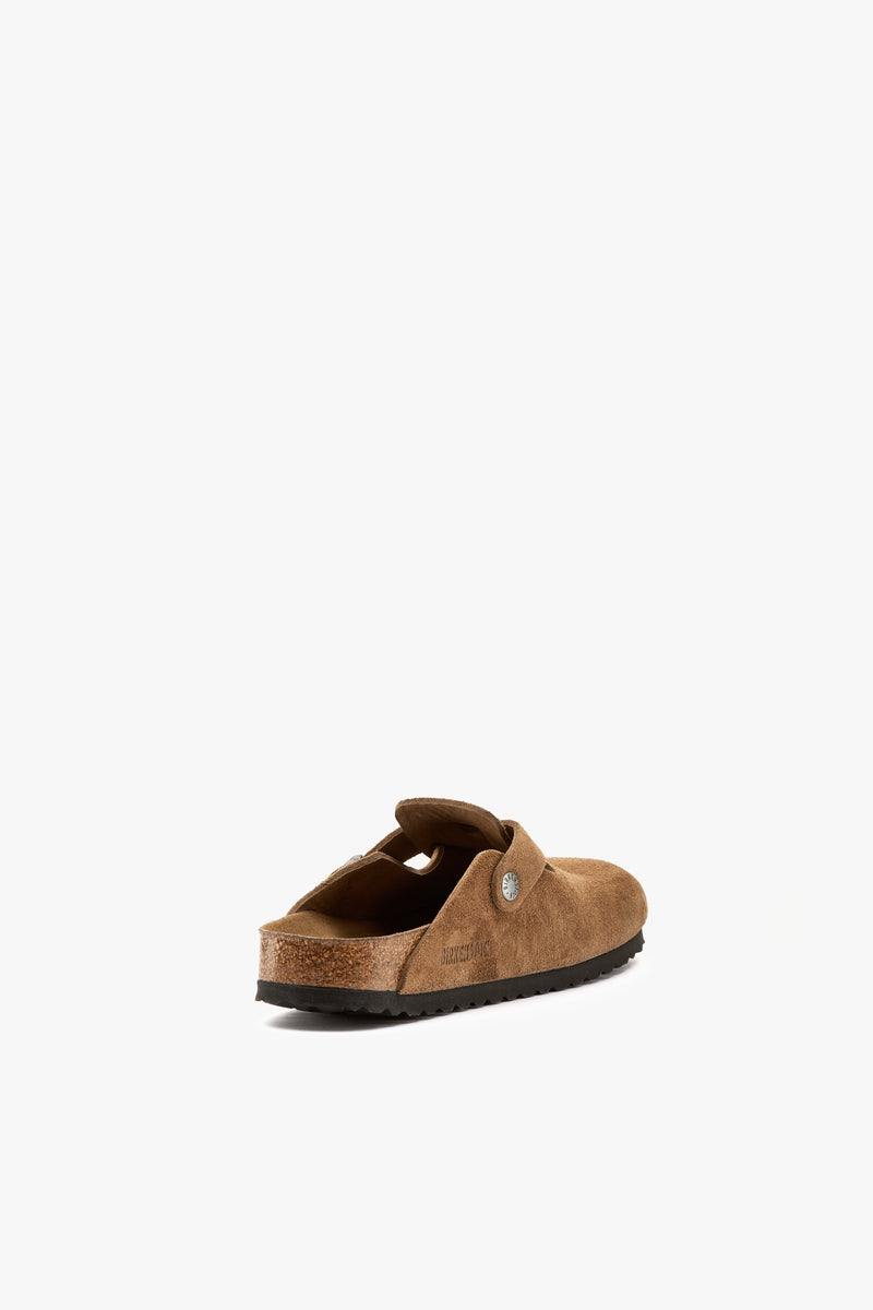Birkenstock Boston dark tea tonal