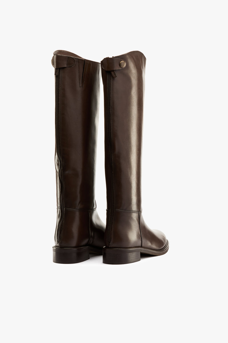 Stivale cavallerizza testa moro