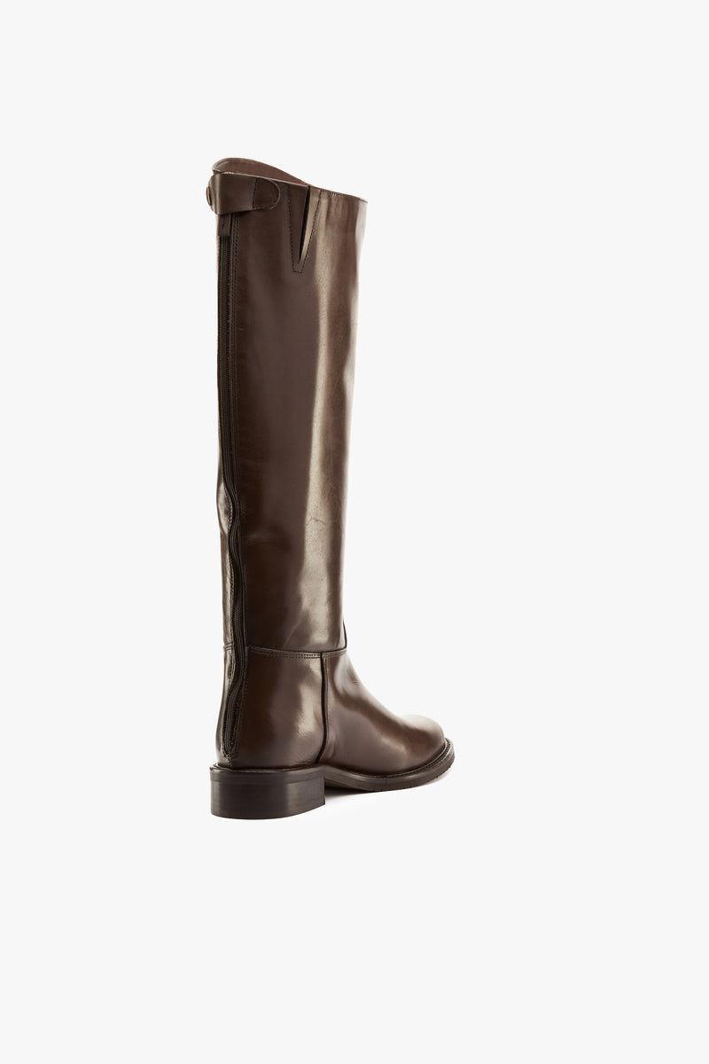 Stivale cavallerizza testa moro