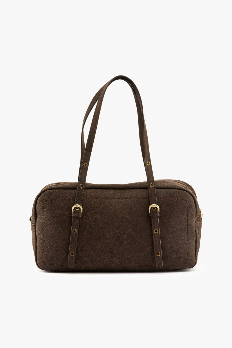 Borsa Eva soft large duffle cioccolato