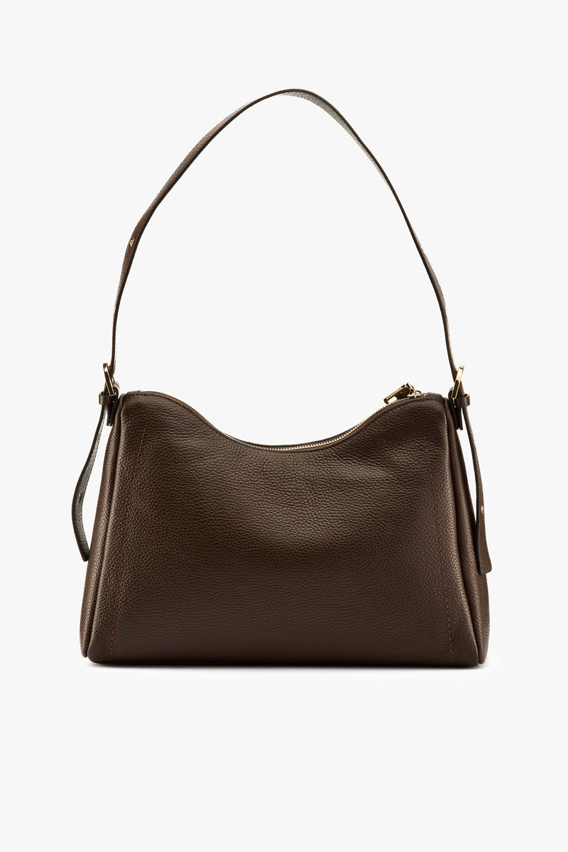 Borsa Eva soft squared cioccolato