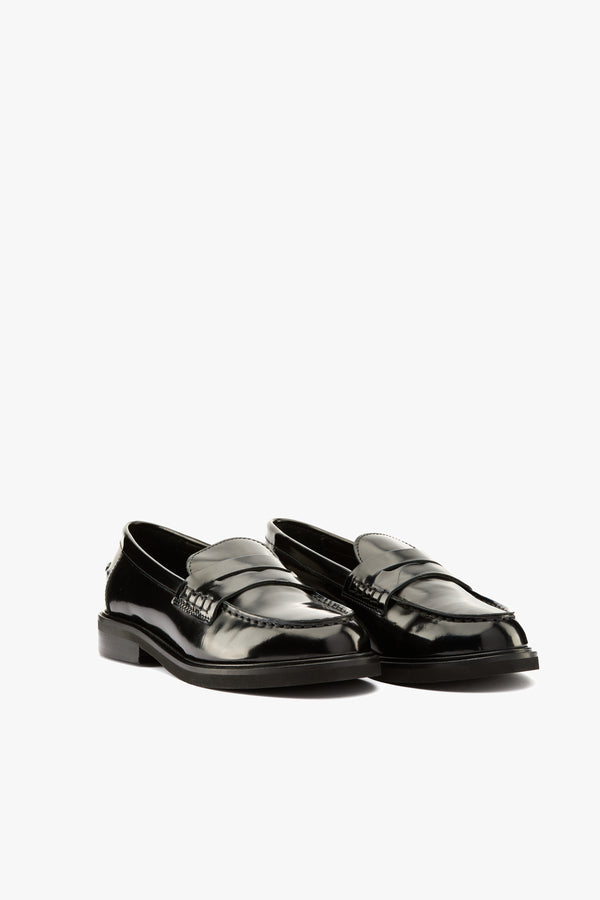 Mocassino abrasivato nero