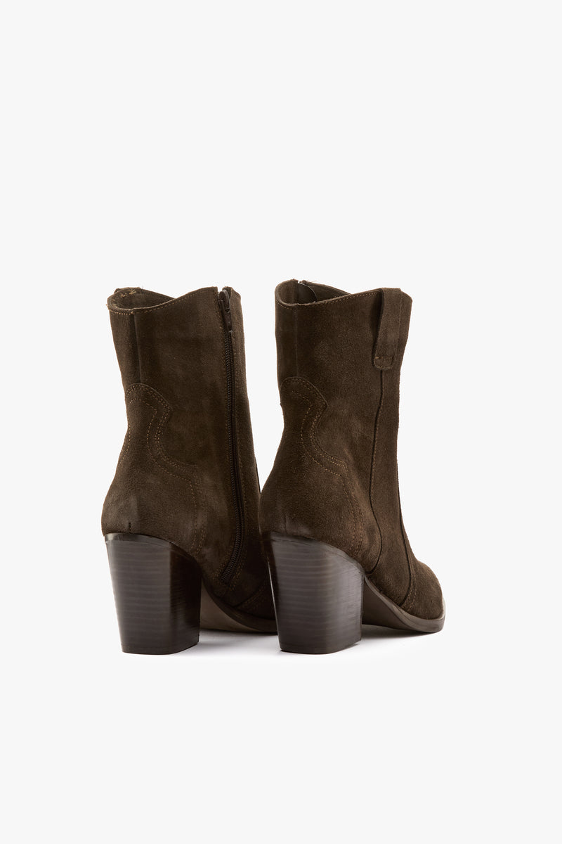 Stivaletto texano moro