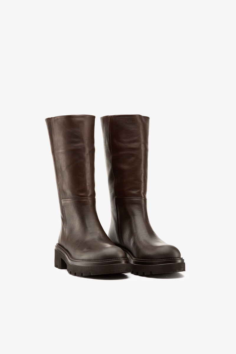 Stivale Biker testa moro