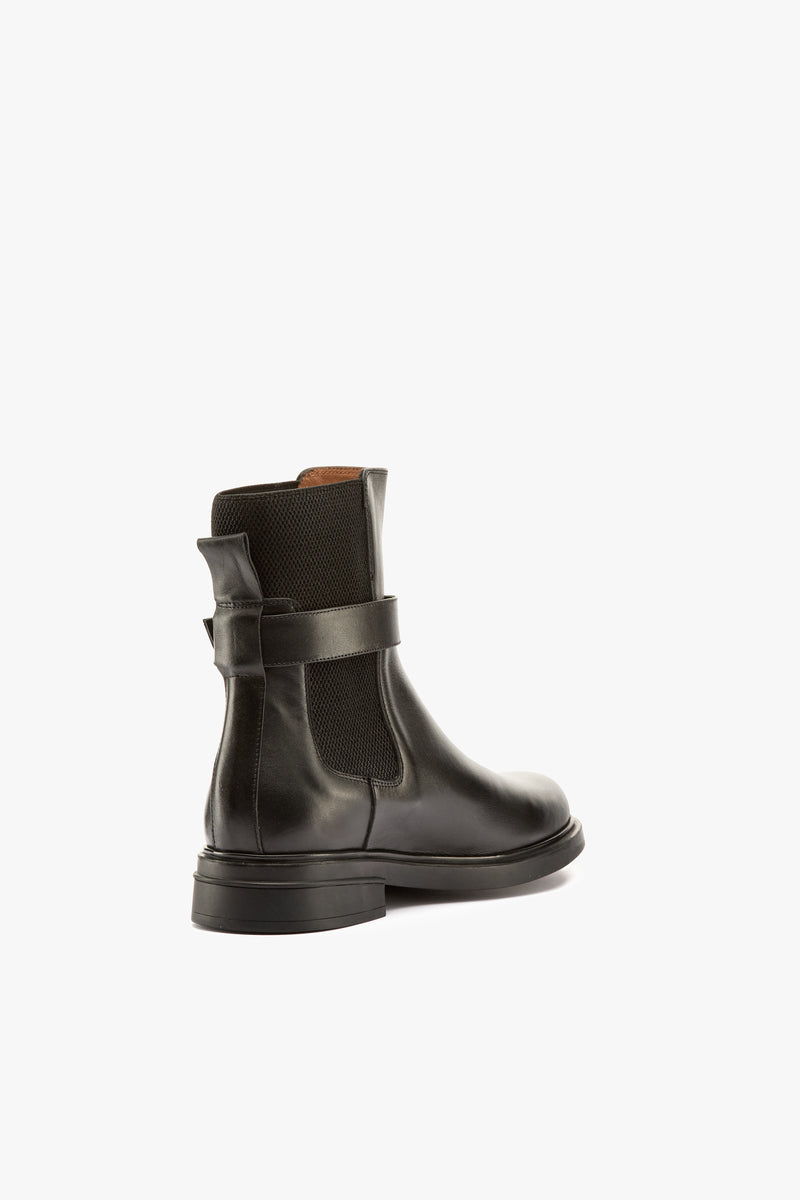 Chelsea nero fibbia