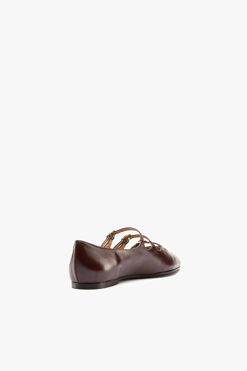 Ballerina fibbie grape