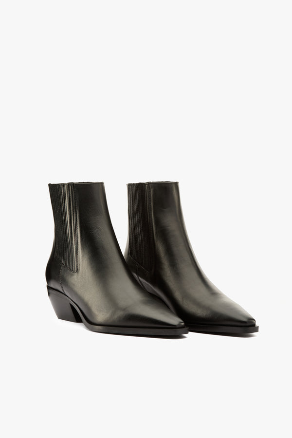 Stivaletto texano nero