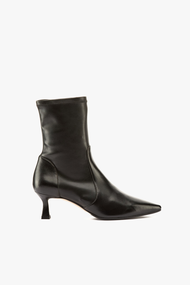 Tronchetto stretch nero