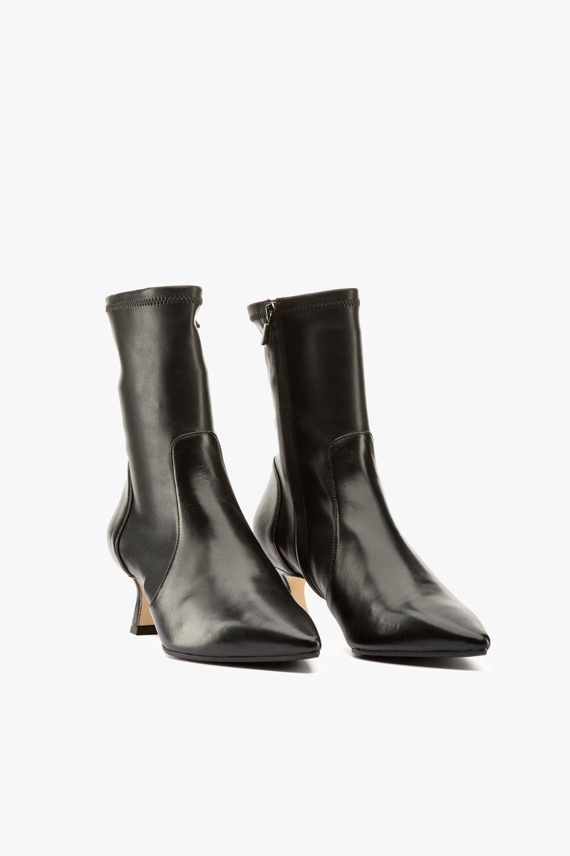Tronchetto stretch nero