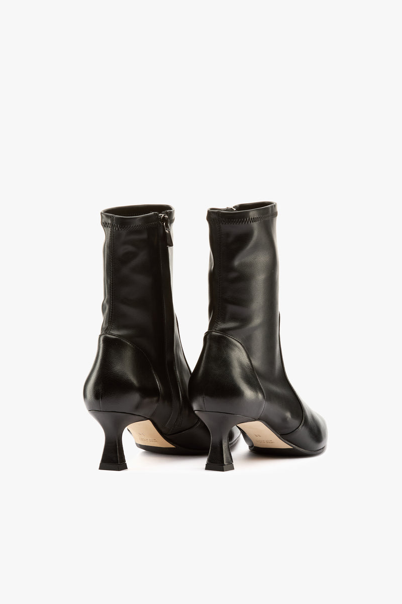 Tronchetto stretch nero