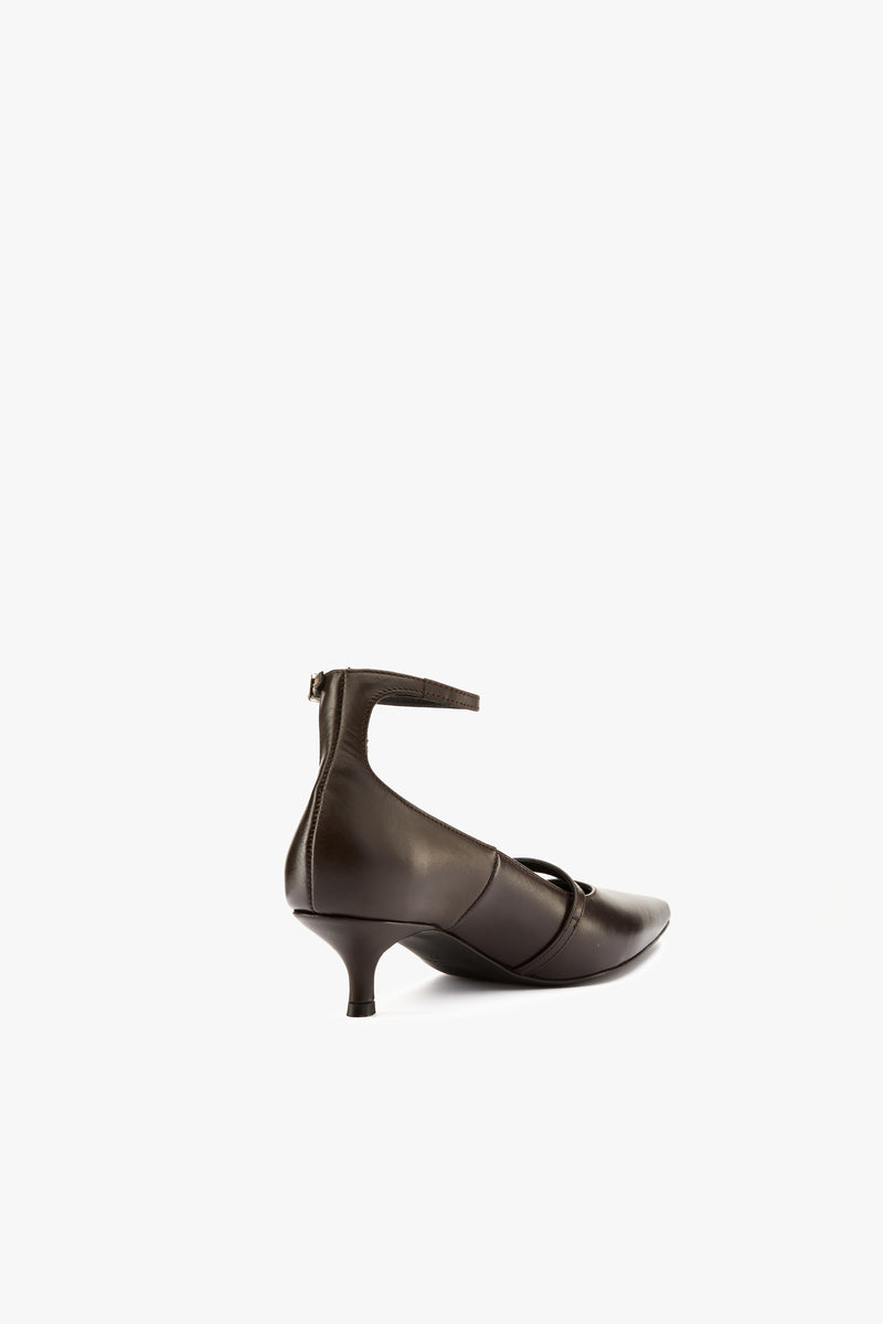 Décolleté cinturini brown