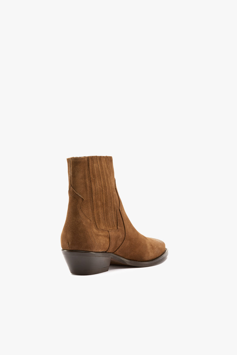 Stivaletto texano crosta sandalo
