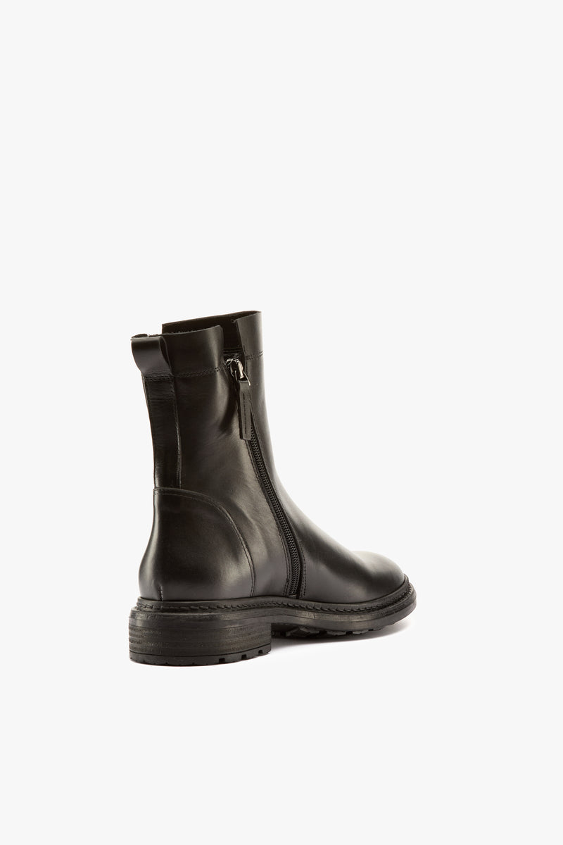 Stivaletto nero con zip