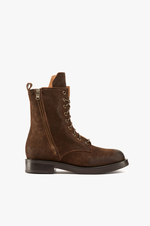 Anfibio camoscio choco con cerniere