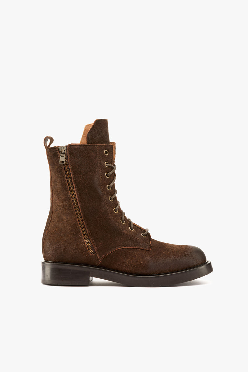 Anfibio camoscio choco con cerniere