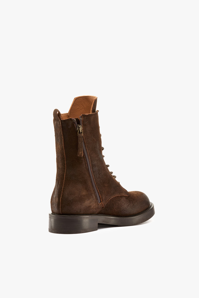 Anfibio camoscio choco con cerniere