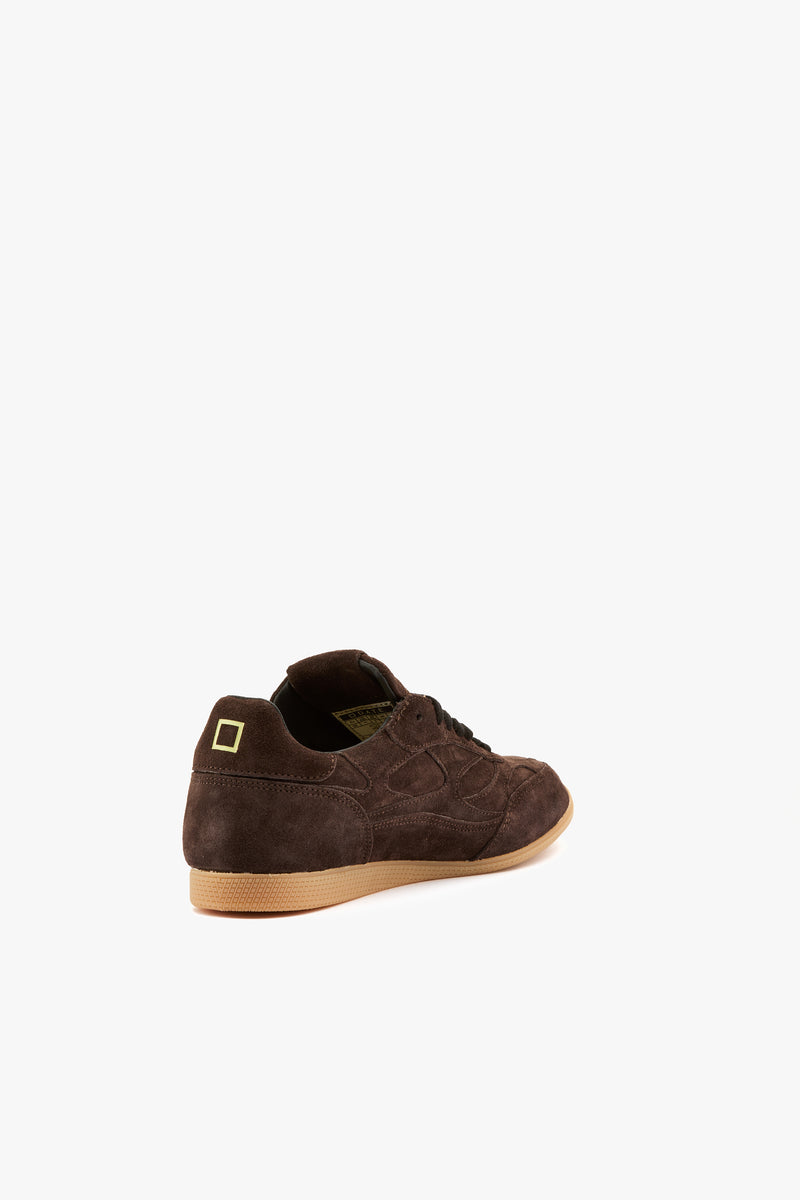 Sneaker Fuga low velour chocolate