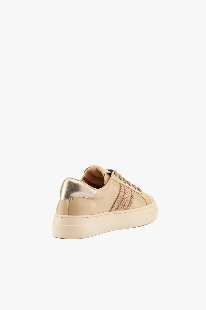 Sneaker 245-D nude/tortora