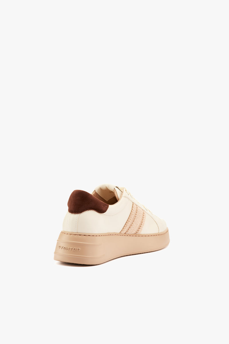 Sneaker 245-D panna/nude